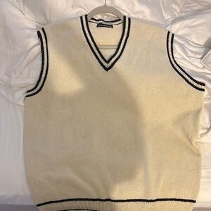 Brandy Cream Sweater Vest